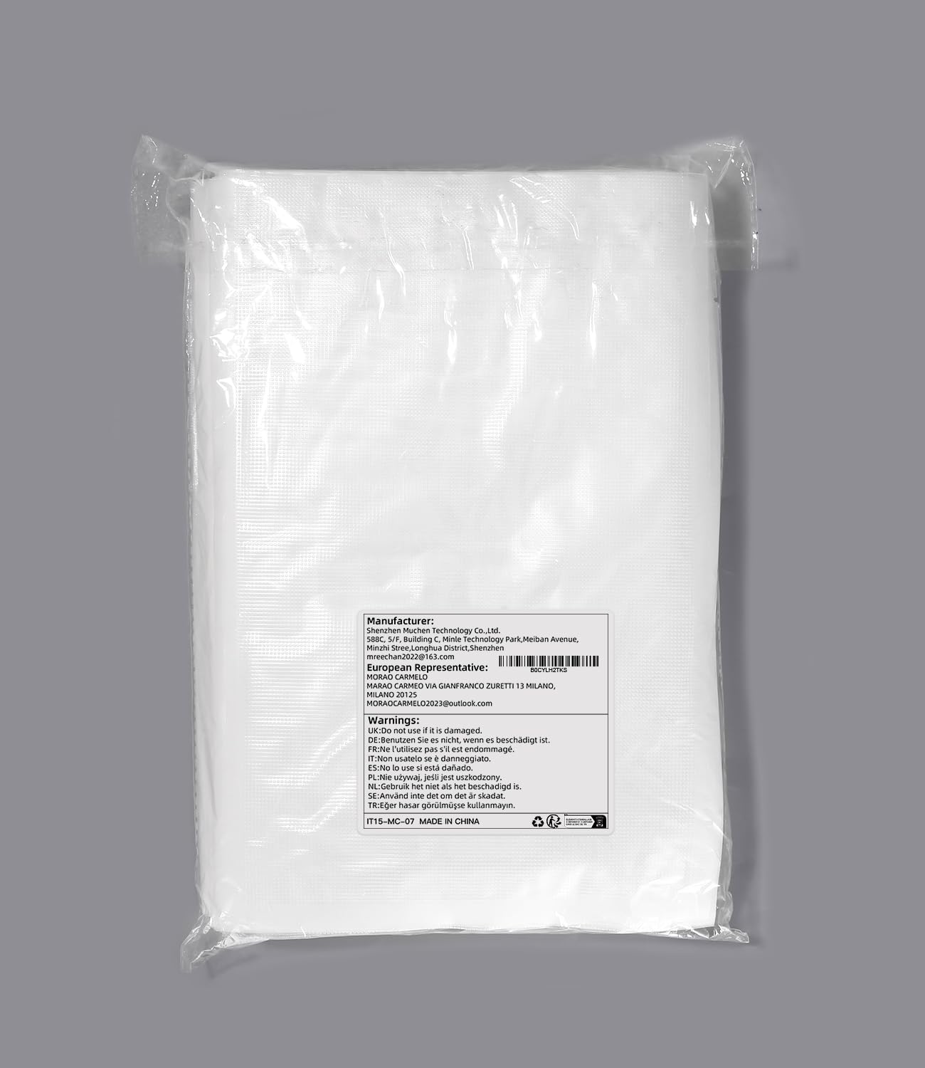 10 Recambios Contenedor de Pañales,6.5 M Recambios de Papeleras de Pañales,Capacidad para 2800 pañales,Compatibles con AngelCare & Litter Locker II (compatible con todos）
