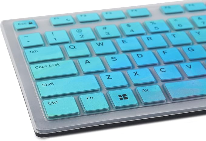 Funda de Teclado Colorida para Dell KM636 KB216 miniatura 3