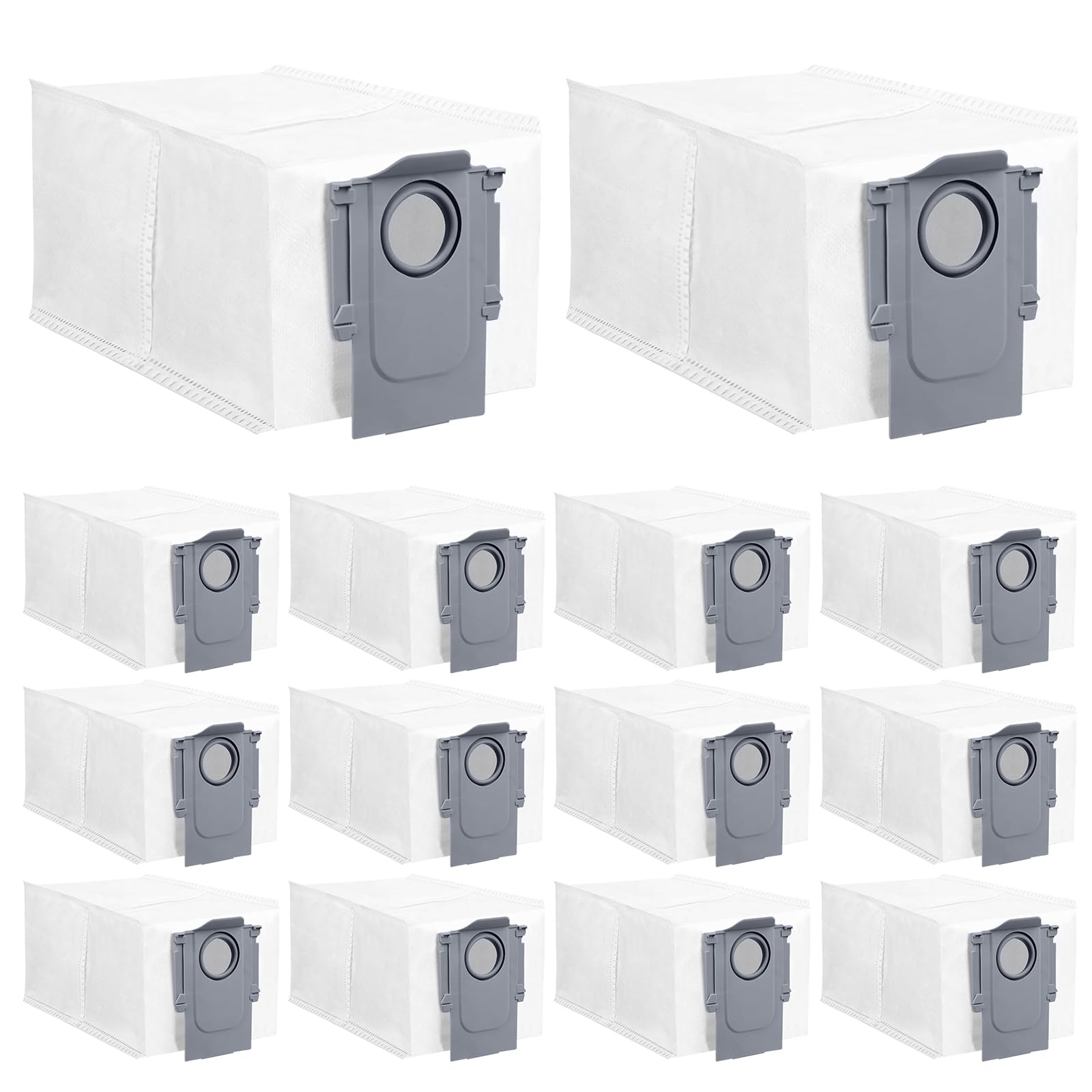 Sacs aspirateur Roborock Qrevo Master anti-fuite haute filtration x14