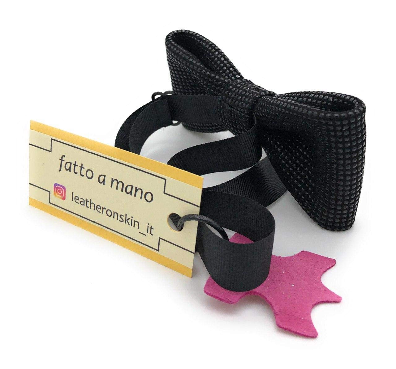 PAPILLON in Vera Pelle fatto a mano - EDIZIONE LIMITATA