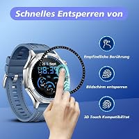 2 Stück Ultra-klar Glas für Panzerglas Huawei Watch GT5 46mm Schutzfolie – Ansicht 5