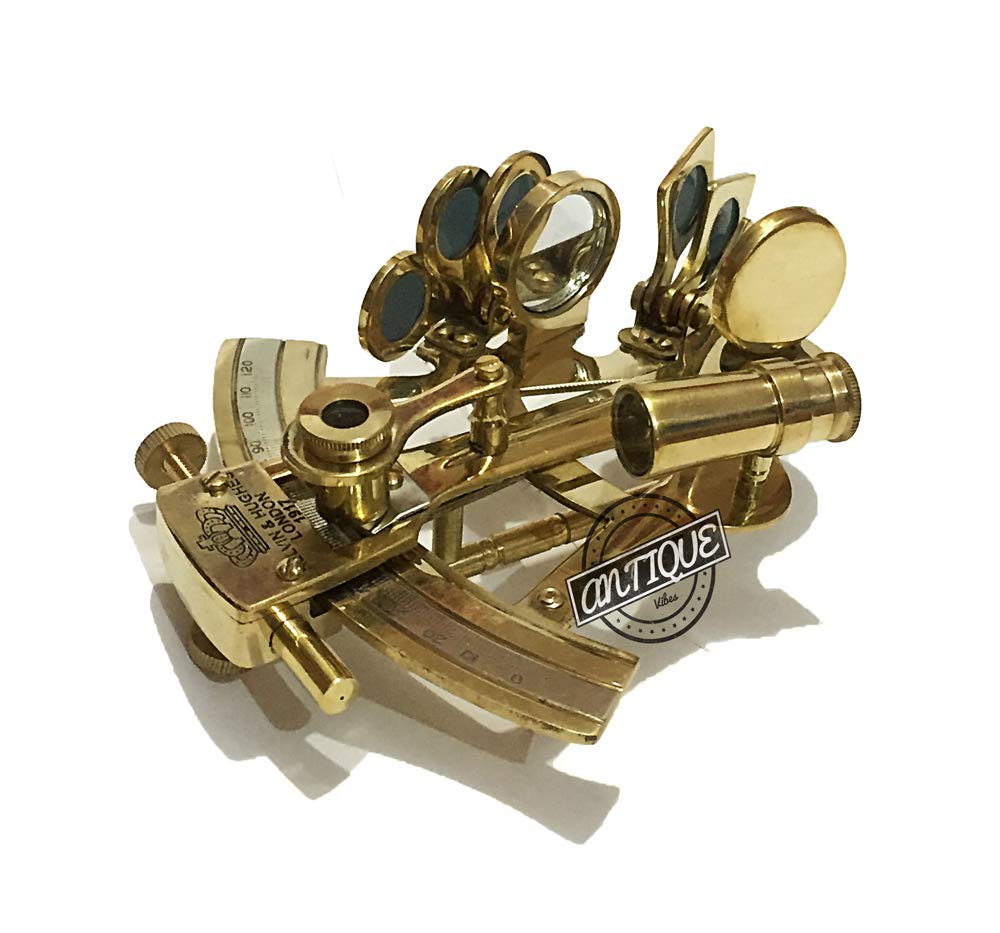 AV 4" Inches Mini Celestial Direction Sextant Nautical Maritime Gifts for Sailor/Parents/Marines