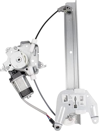 Miniatura 213 de TRQ Regulador y motor de ventana eléctrica del lado del conductor, parte trasera izquierda, compatible con Ford Escape 2008-2012, Mazda Tribute