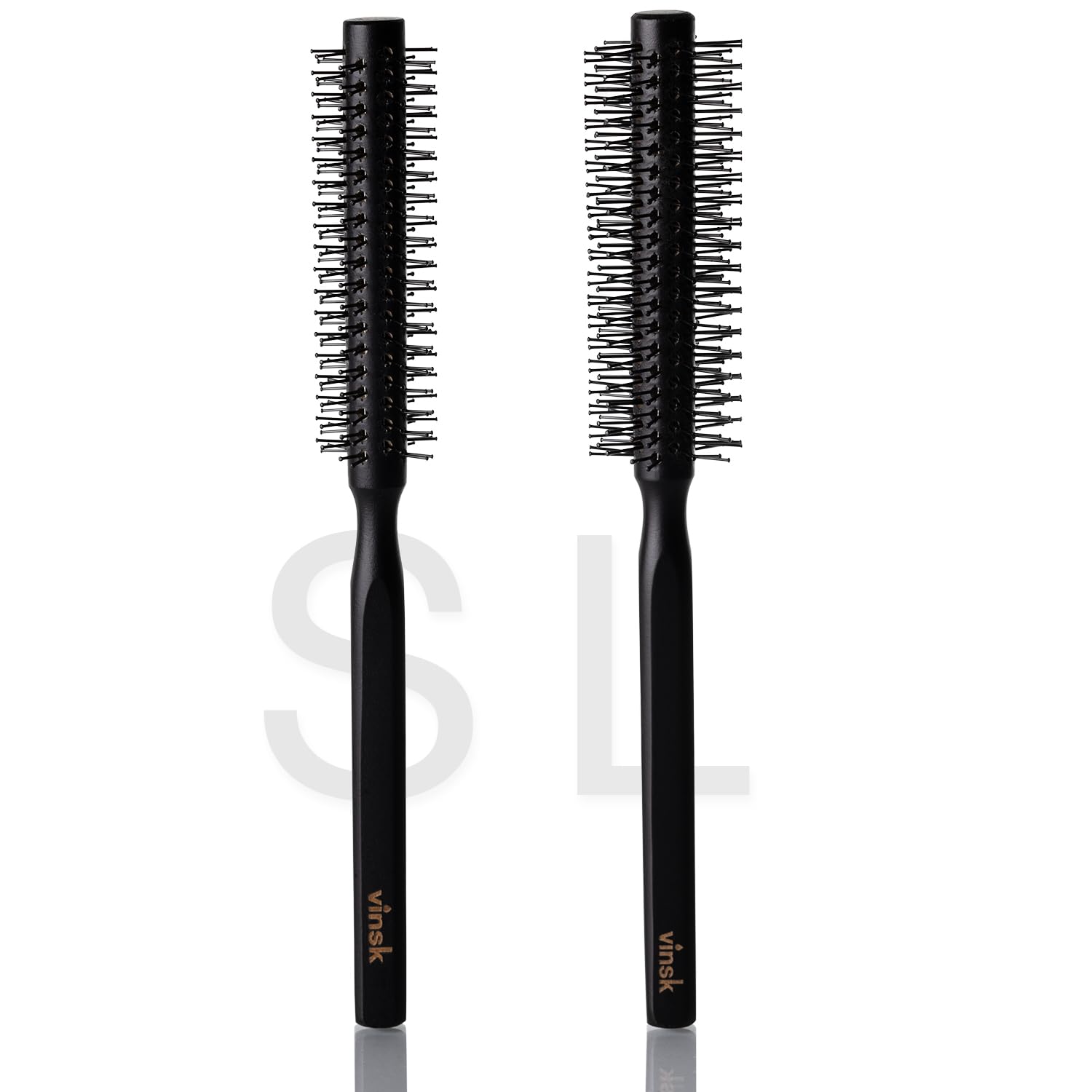 cepillo para barba S | cepillo redondo multiusos | con 152 cerdas | ideal para peinar