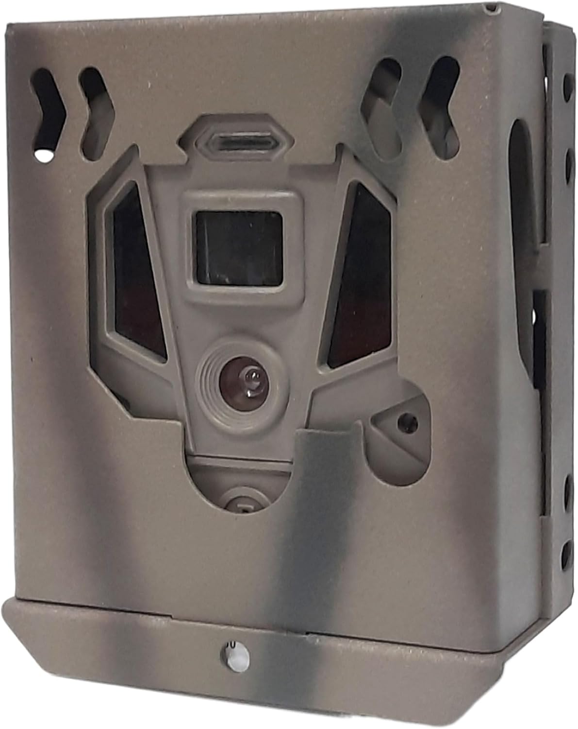 Compatible with Bushnell CelluCORE 20 & Live Outdoor Game Trail Camera Security Box (10110) - Durable All Steel Camo Hunting Gear Accessory