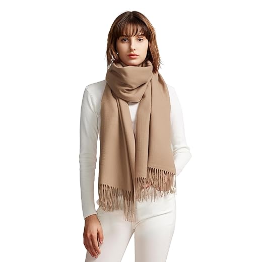 maamgic Women's Winter Scarf Soft Warm Scarf for Women Cozy Shawl Wraps for Women Lightweight Pashmina Style Wrap