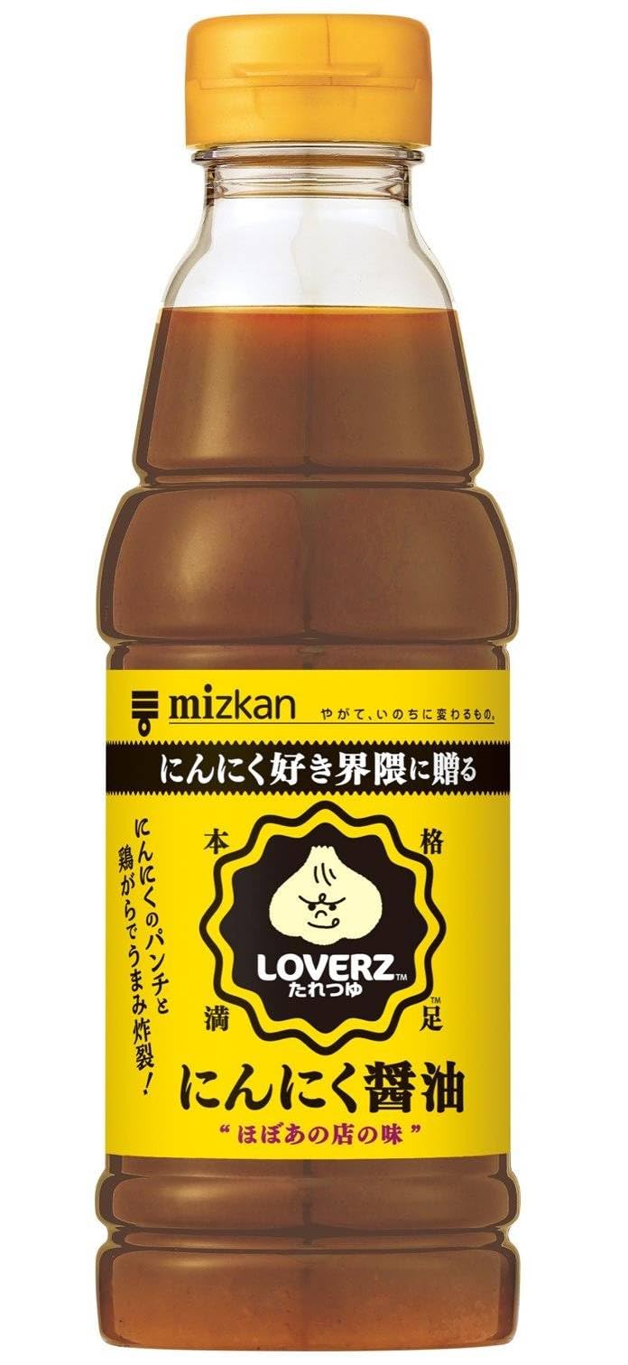 Amazon.co.jp: ミツカン LOVERZ (ラバーズ) たれ つゆ にんにく醤油