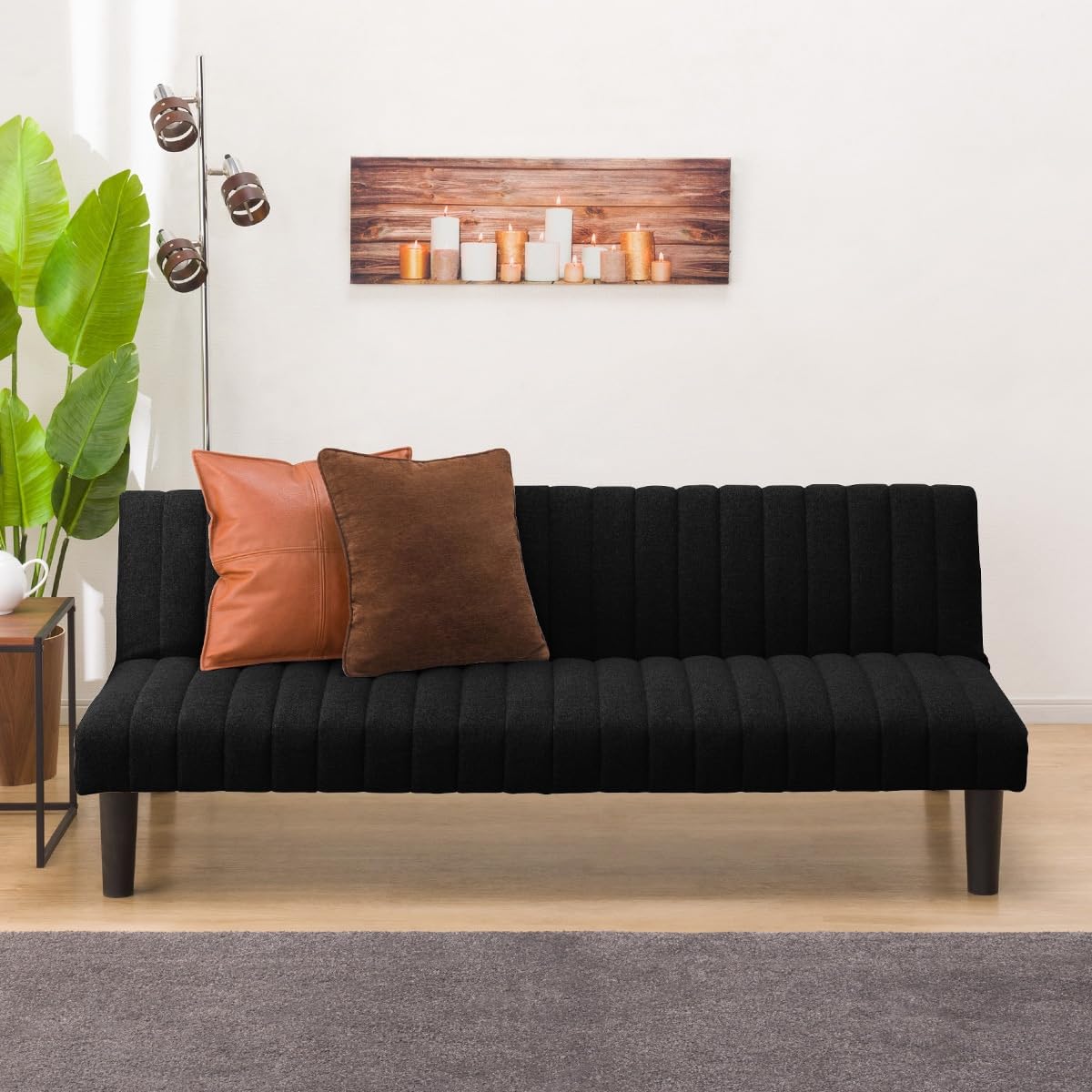 Amazon｜ニトリ(NITORI) ソファベッド GS-SP BK 5638029｜ソファベッド