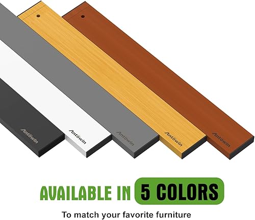 Miniatura 7 de ANTOWIN Paquete de 10 divisores de cajones de bambú, separadores divisores de cajones expandibles, organizador ajustable con resorte de 17-22