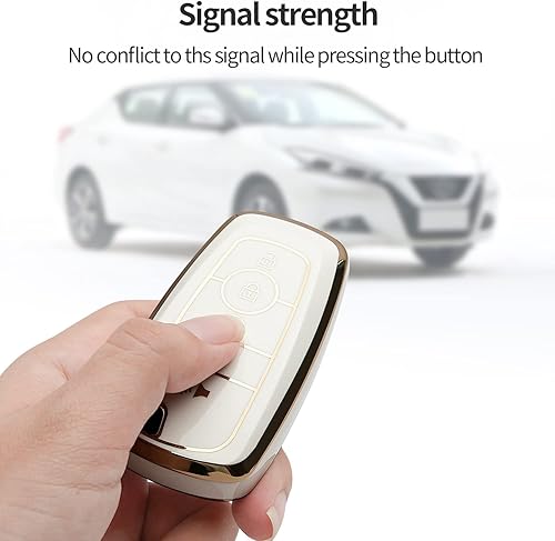 Miniatura 5 de Funda para llavero Ford para Explorer Mustang Fusion Escape F150 F250 F350 F450 F550 Edge, funda inteligente (negro), Negro -