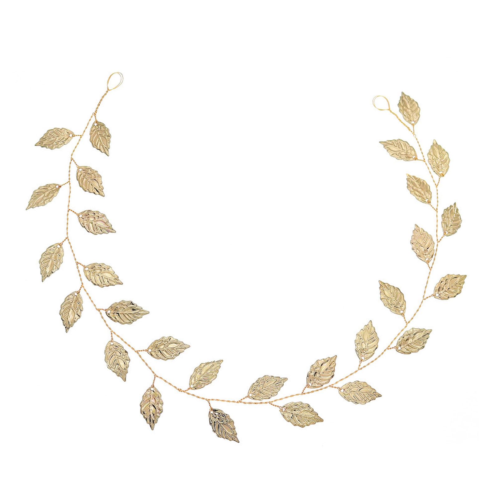 Tazweeq 2 pcs Leaf Bride Wedding Hair Vine,Leaf Headpiece Wedding Hair Accessories for Brides Bridesmaids,Bride Wedding Hair Vine Flower Hair Piece Silver Bridal Hair Vines(Gold,Sliver)