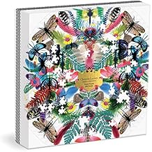 Christian Lacroix Heritage Collection Caribe 500 Piece Round Puzzle - Challenging and Fun Jigsaw Puzzle - Chic Design - Thick and Sturdy Pieces - Makes a Great Gift