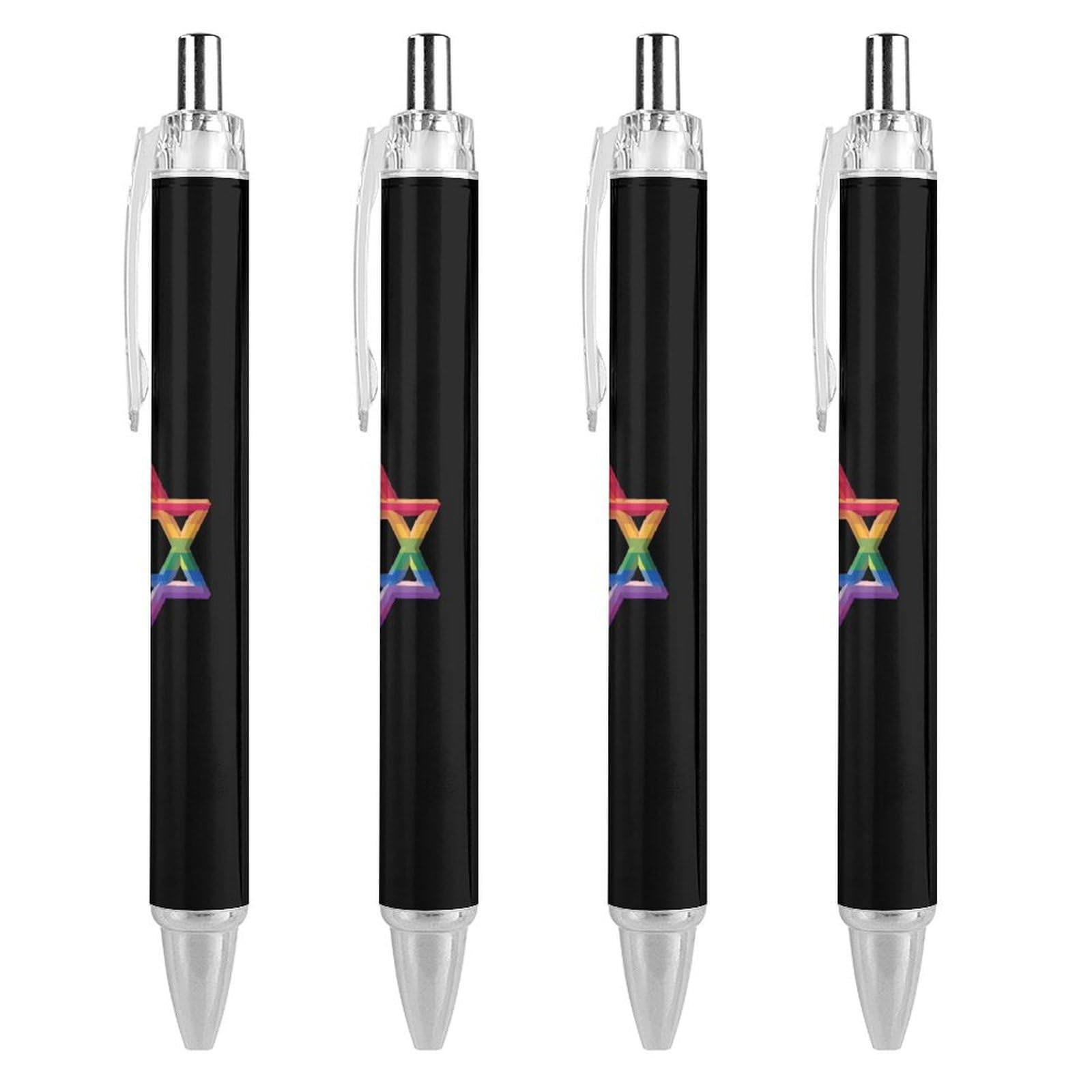 Bolígrafos de arco iris Israel LGBTQ retráctiles, el detalle ideal para eventos 8