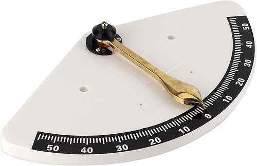 Miniatura 7 de Clinómetro náutico, Clinómetro marino Nivel Inclinómetro Ángulo Buscador Instrumento Cobre y ABS para Barcos, Barcos, Yates, RVs