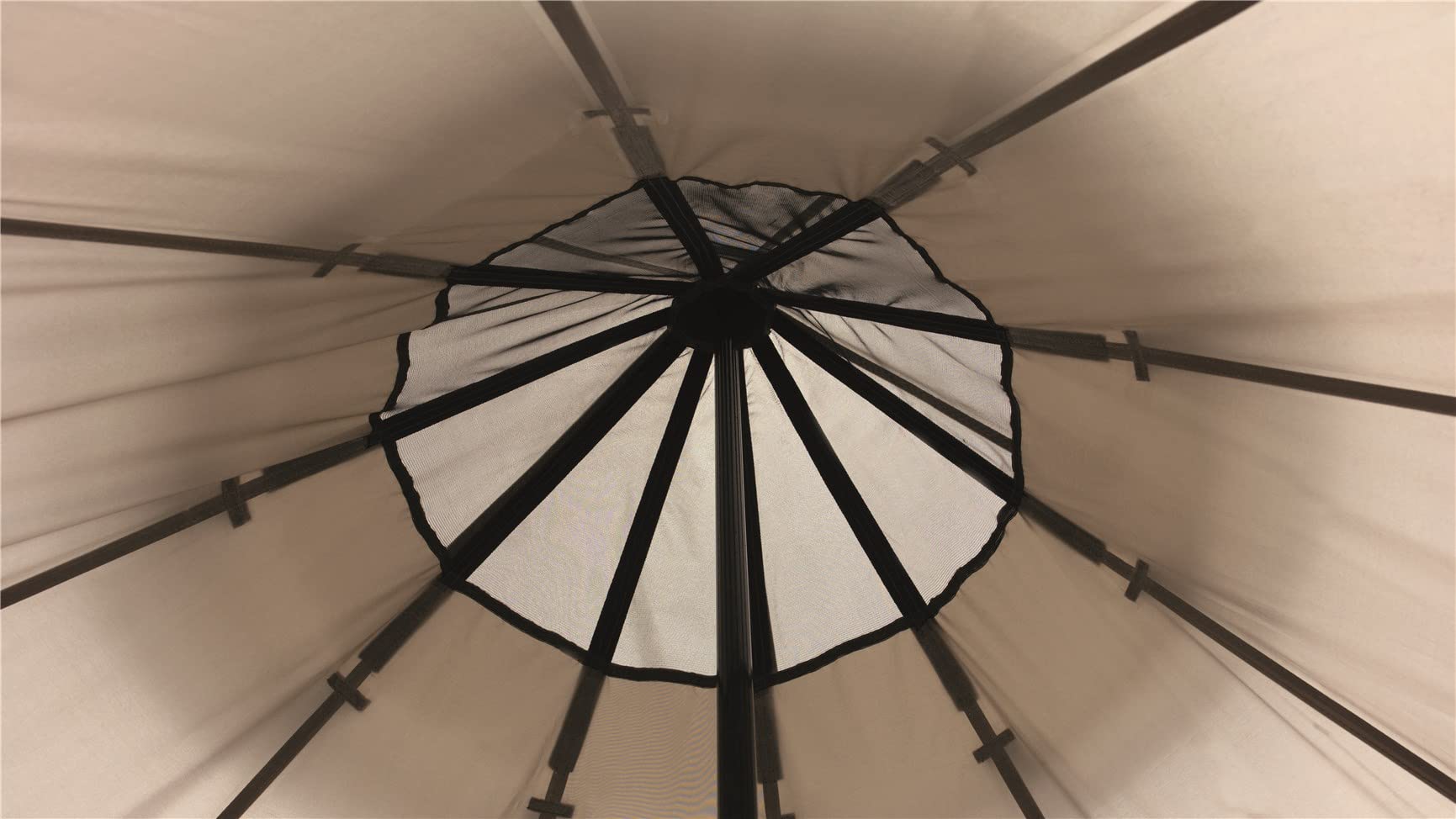 moonlight tipi tent easy camp Teepee Sports & Outdoors Robens Fairbanks Grande Bell Color:Ocean | Cognac poudre