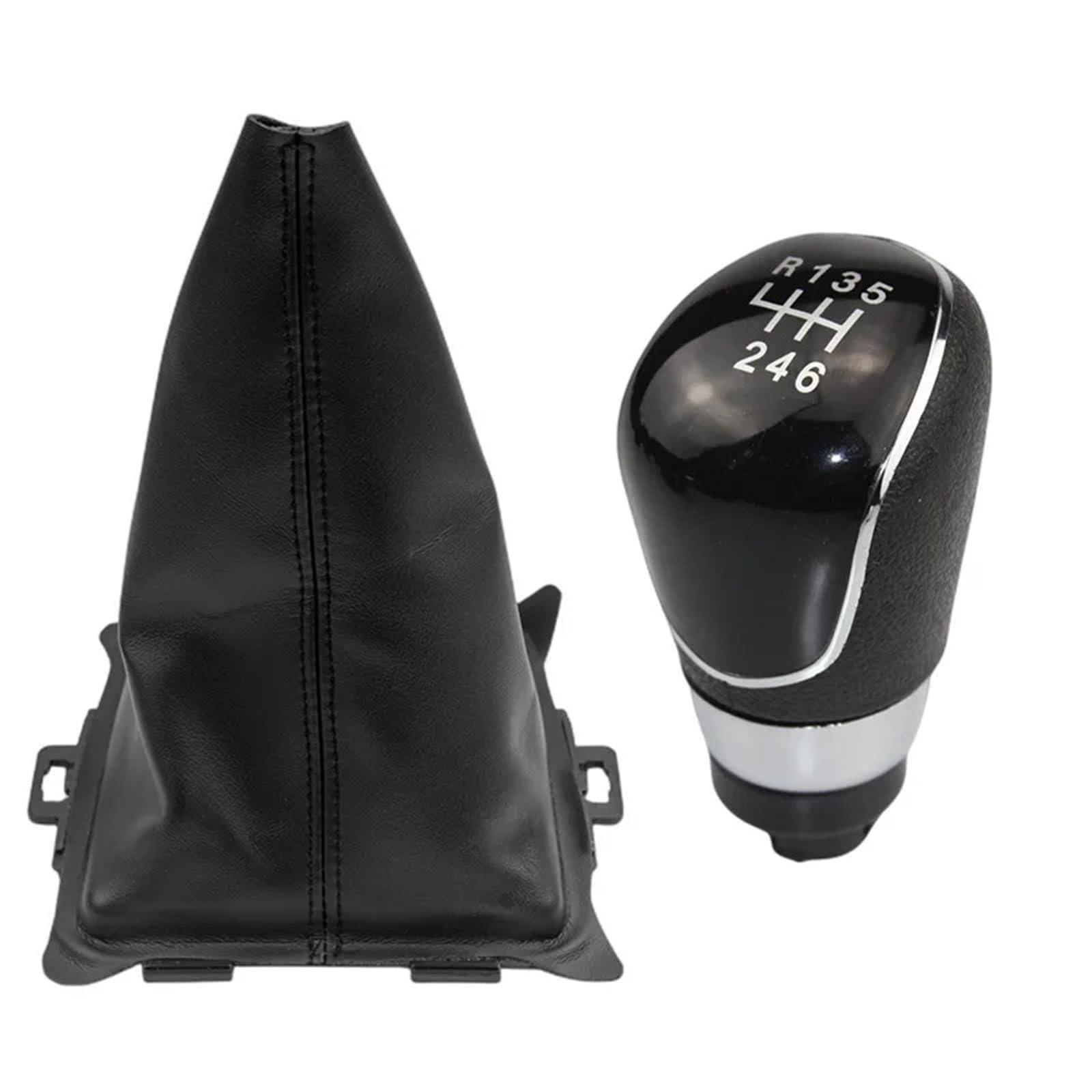 LVDLRAJJ Gear Shift Knob Compatible with Fiesta 2008-2012