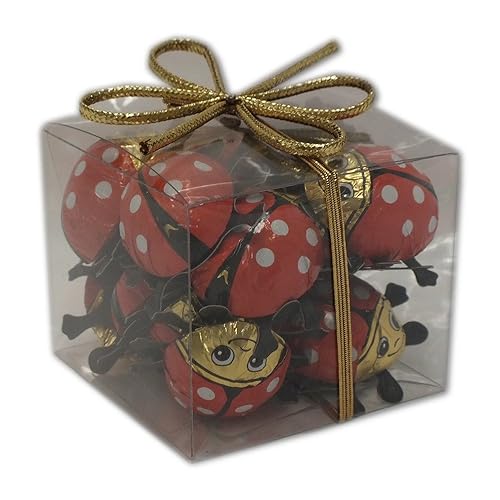 Riegelein Mini Mariquitas Chocolate en Recipiente de Regalo 3.53 oz