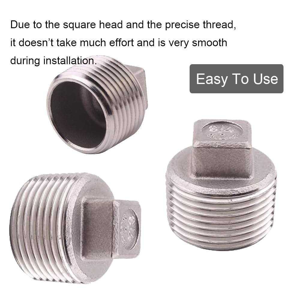 Tappi Ciechi Ottone BLPRKOT 2 Pezzi 3/4" - Chiusure Con Guarnizione Per Impianti Idraulici - Foto 1