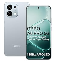 OPPO A6 Pro 5G 8+256GB Teléfono Móvil, Grande Batería 6500mAh IA Smartphone