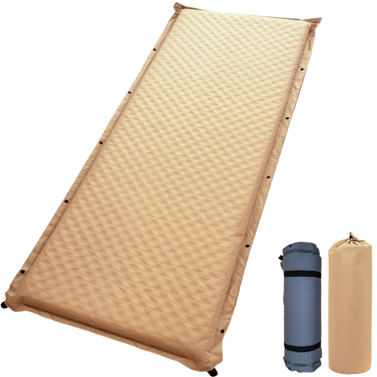 Amazon.co.jp: インフレーターマット 8cm エアーマット 自動膨張