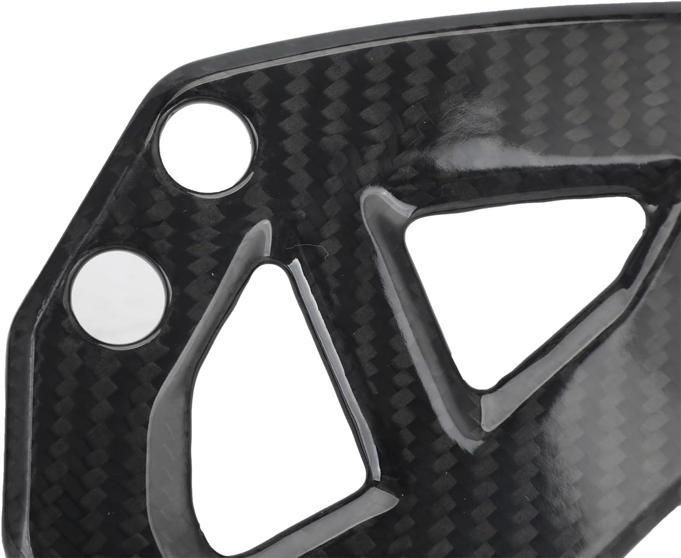 CHANGCHENG Real Carbon Fiber Motorcycle Chain Guide Carbon Fiber Chain Guide Guard Protection for CRF250L/M 2012-2017 CRF250RALLY 2017 XR250/BAJA/MOTARD 1995-2007 Dirt Bike