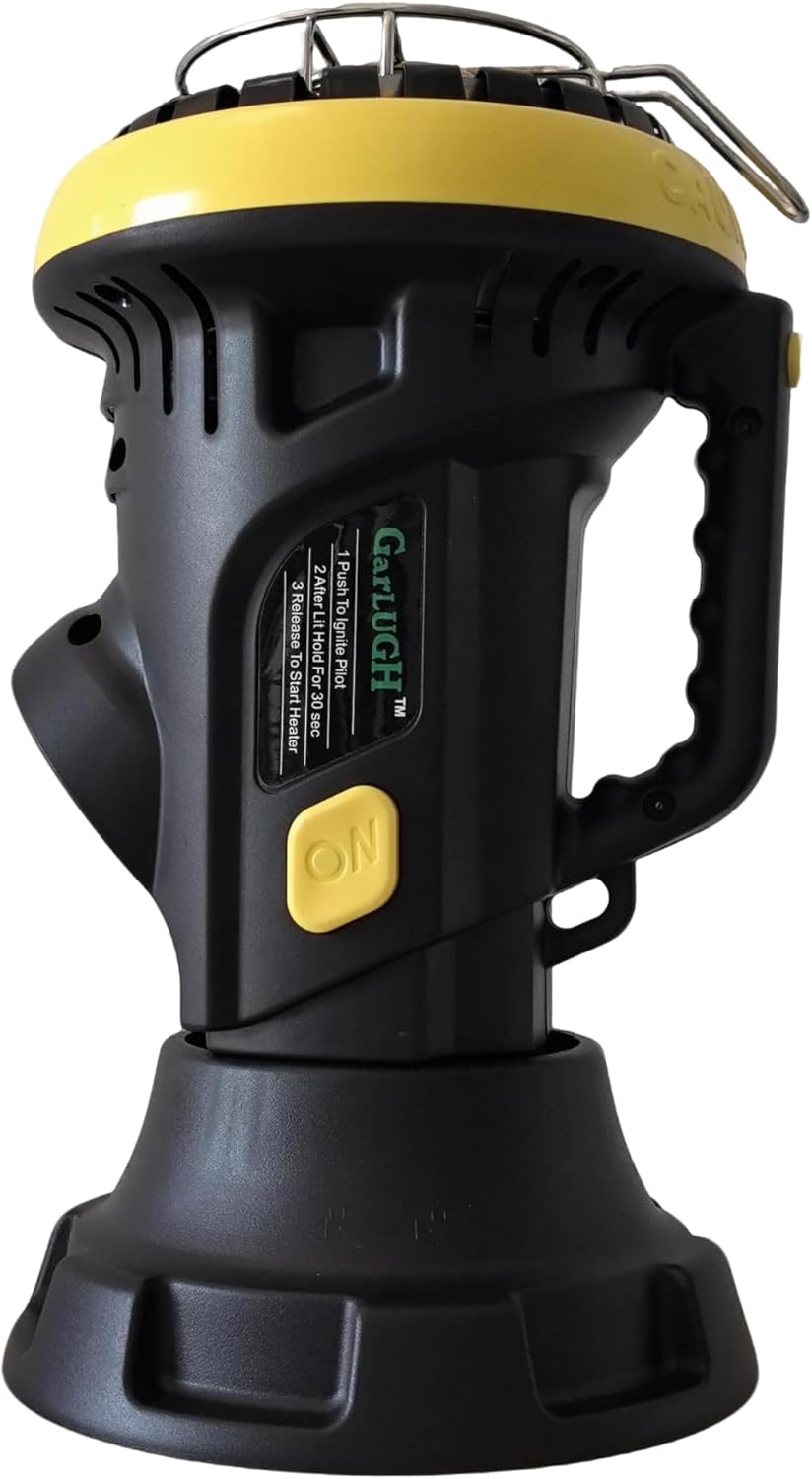 4000BTU Portable Propane Heater With ODS Tip Over Protection, Heating Area UP to 95 Sq.Ft, 5.5 Hours Max.Running Time, Ideal for various indoor or outdoor spaces