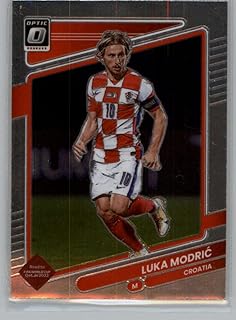 2021-22 Donruss Road to Qatar Optic #37 Luka Modric Croatia Official FIFA Soccer/Futbol Trading Card in Raw (NM or Better)...