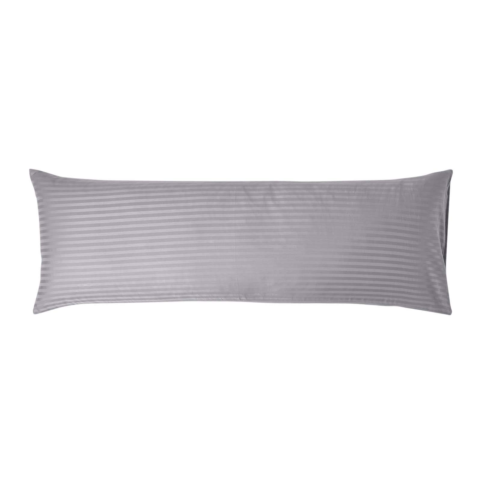Homescapes Grey Egyptian Cotton Ultrasoft Body Pillowcase 330 Tc from B&Q