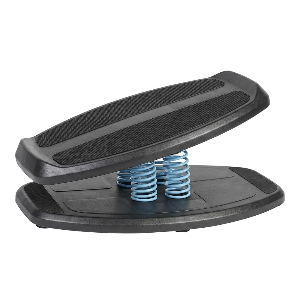 Balance Board Antiscivolo per Core Training dell'Equilibrio con Fascia di Resistenza