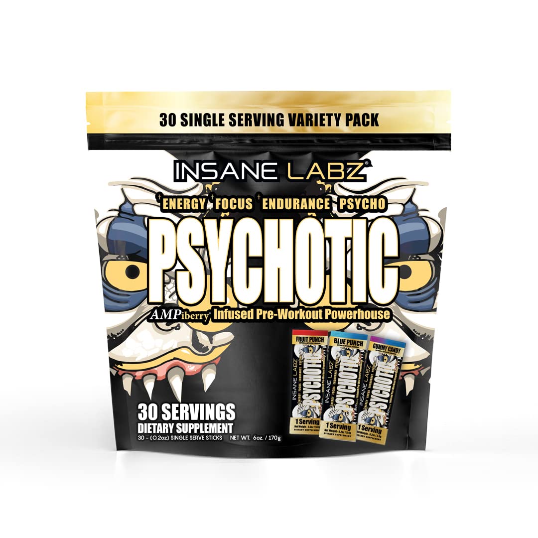 Buy Insane Labz Psychotic Gold, High Stimulant Pre Workout Powder