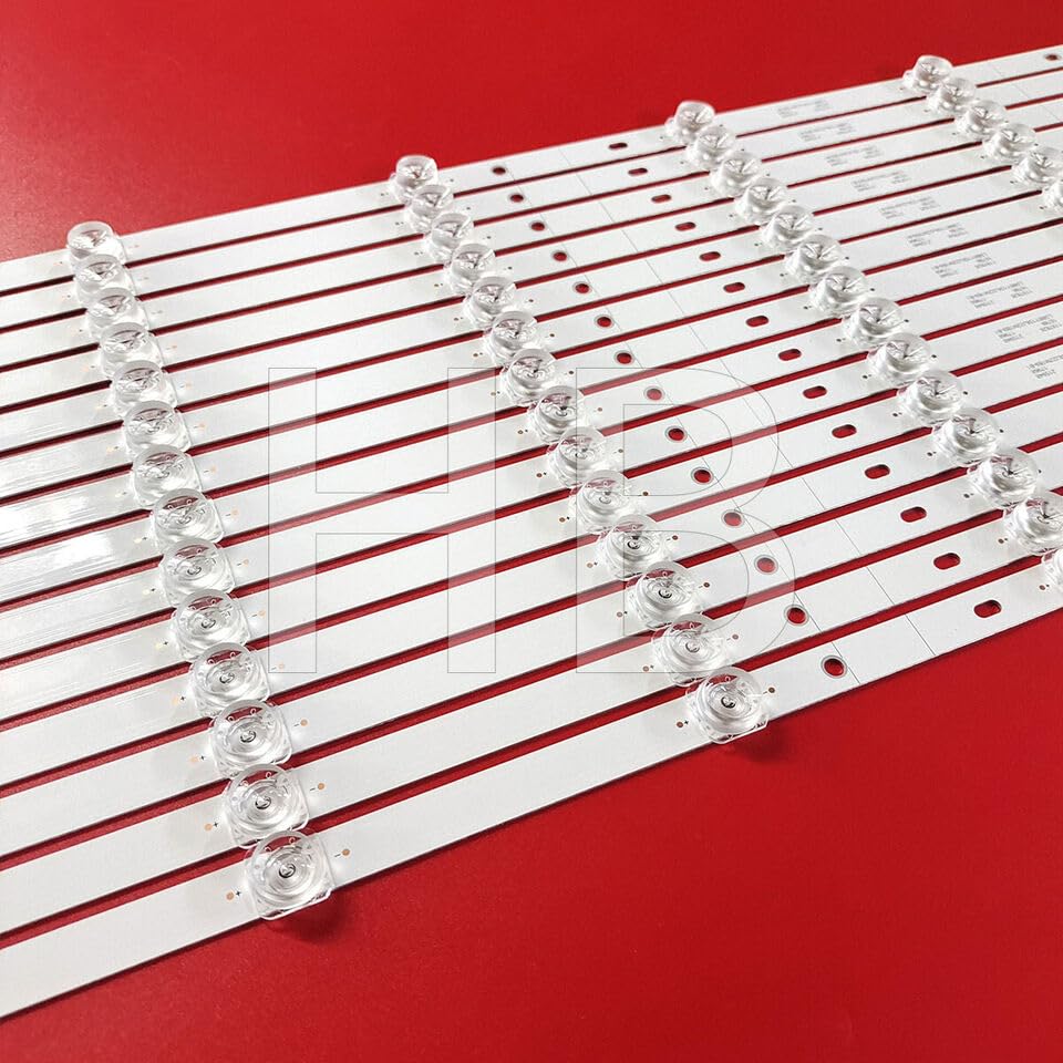 Kit Strisce LED Per TV 75" Compatibile Con H75B7510IL, H75BE7410, 75R6E1, 75R6FM, 75R6E4, 75R7E2, 75RGE, 75R7070E2, CRH-BX75S3U713030T14088BS-REV1.1