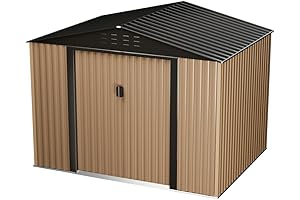 CuisinSmart Metal Outdoor Storage Shed