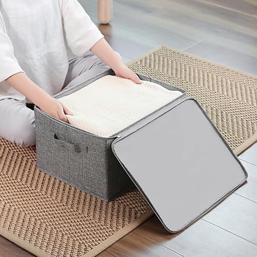 Miniatura 3 de Alipis contenedores de almacenamiento de ropa caja de almacenamiento plegable soporte de almacenamiento artículos diversos contenedor organizador de