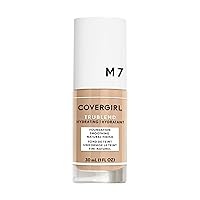 Vista 19 de Covergirl Trublend Liquid Foundation, M3 Golden Beige, 1 onza líquida (el embalaje puede variar)