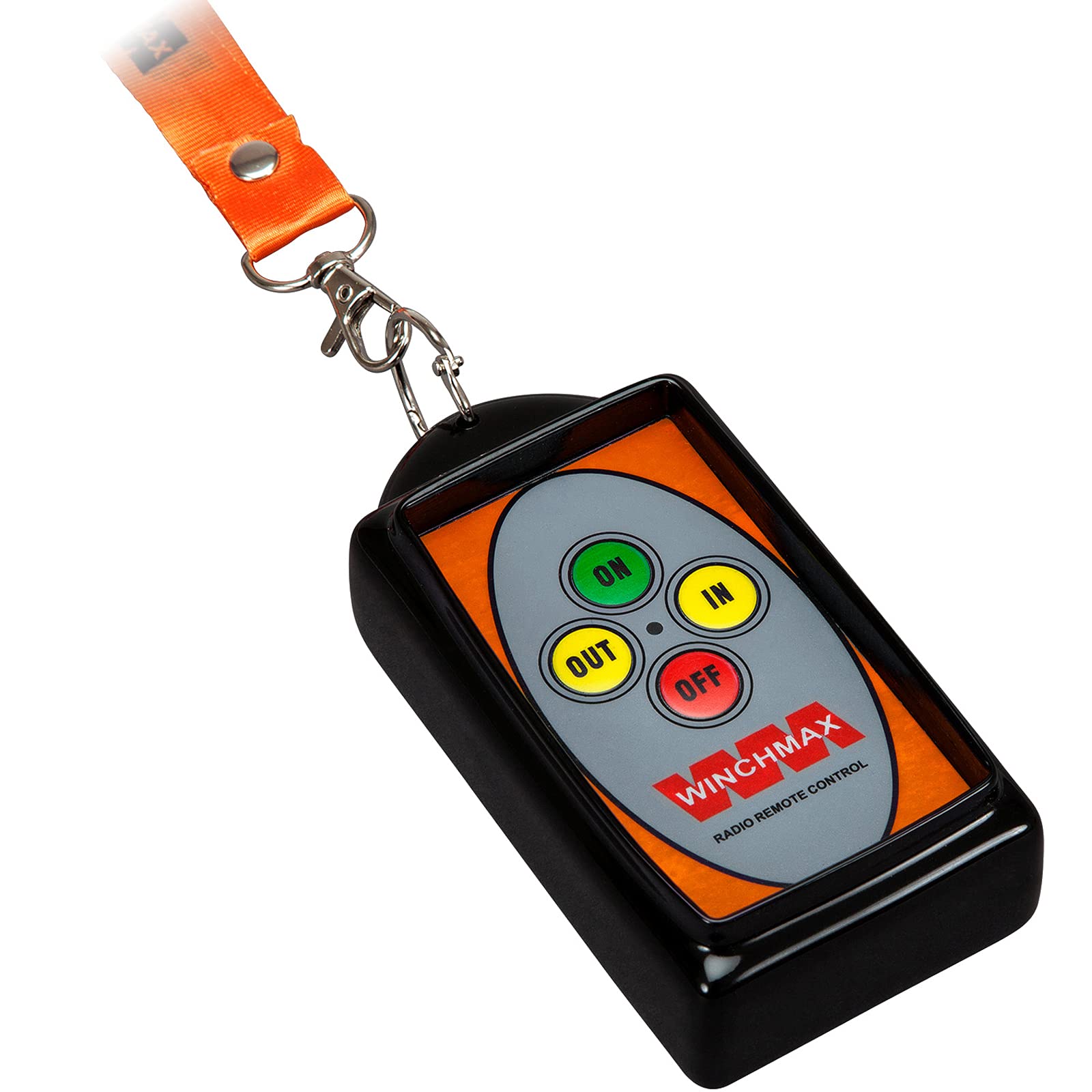 WINCHMAX Télécommande de treuil à deux canaux, sans fil, combinés double HD, portée de fonctionnement extra longue de 100 m. Double tension pour systèmes 12 V ou 24 V