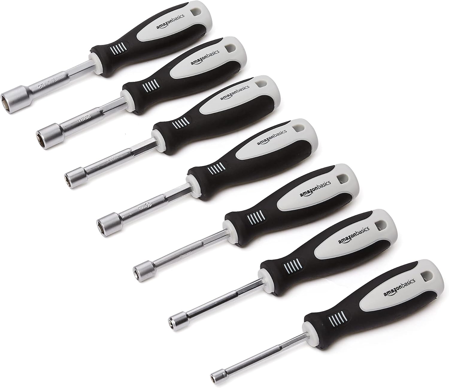  Basics 7-Piece Nut Driver Set - 5mm - 13mm : Tools & Home Improvement