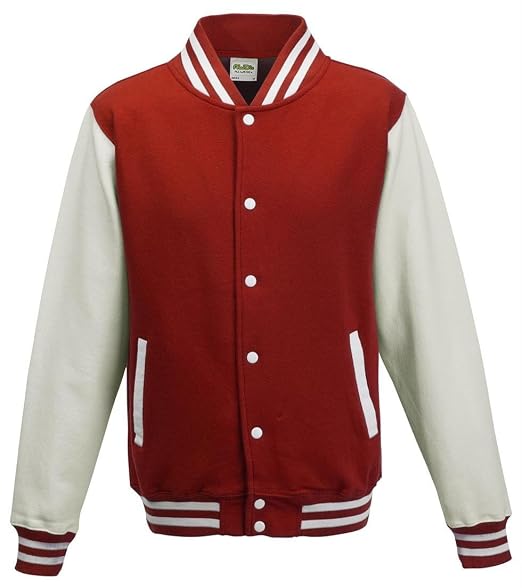 Buy Awdis Unisex Varsity Jacket, Fire 