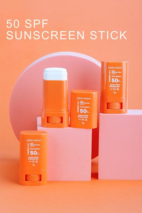 Bade Natural 50 SPF 100% Mineral Filtered and Natural High Protection Solar Stick 16 g