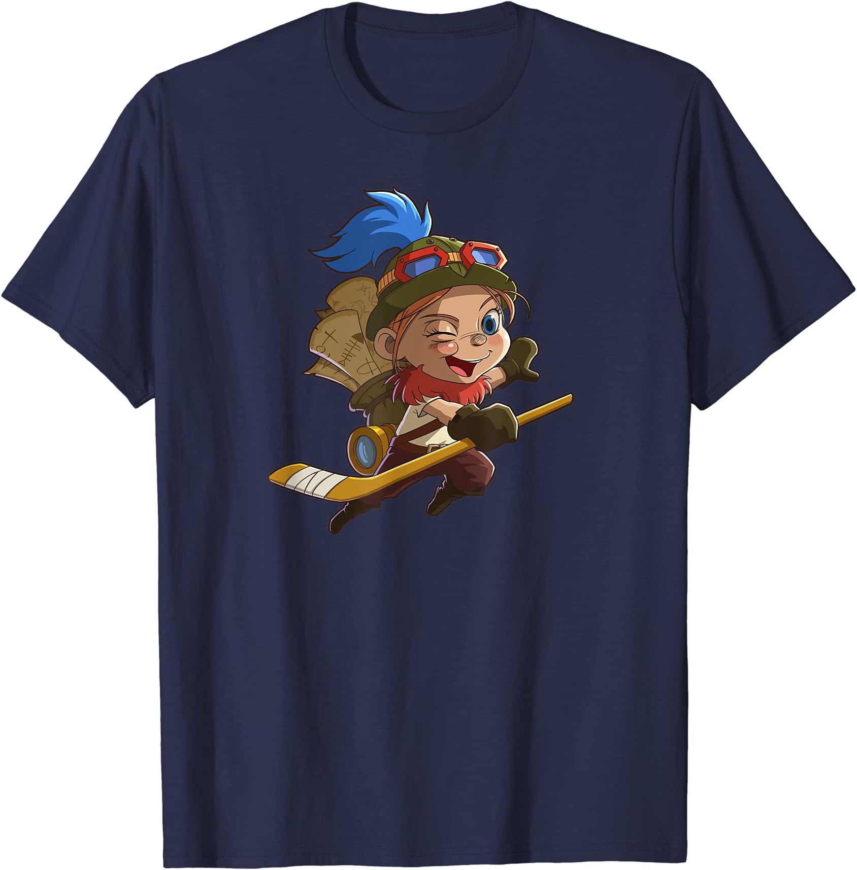 Cute Cartoon Teemo T-shirt T-Shirt