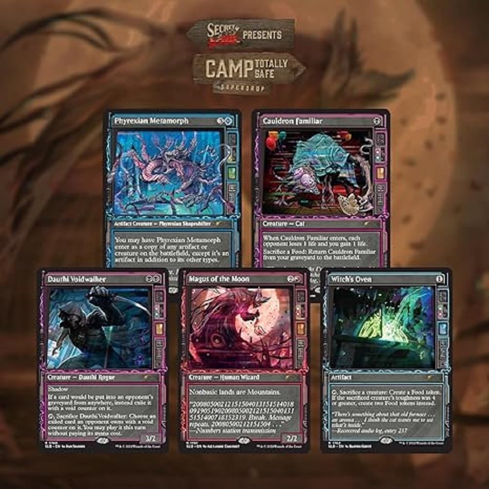 Magic the Gathering Secret Lair Showcase: Duskmourn Foil