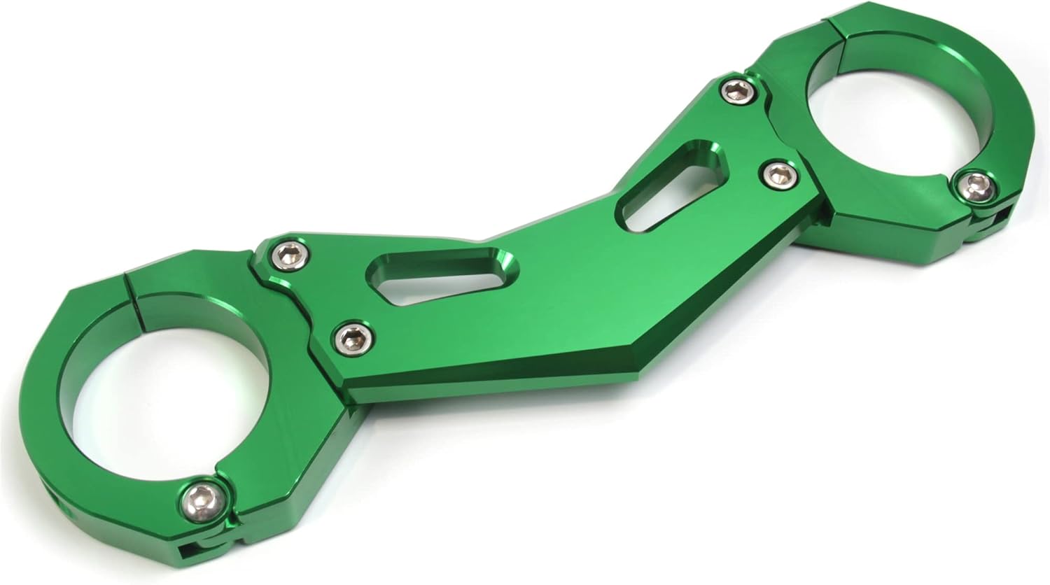 Arashi Front Fork Brace Clamp Bracket for Kawasaki Z900 2017-2020, Motorcycle Accessories Parts Green