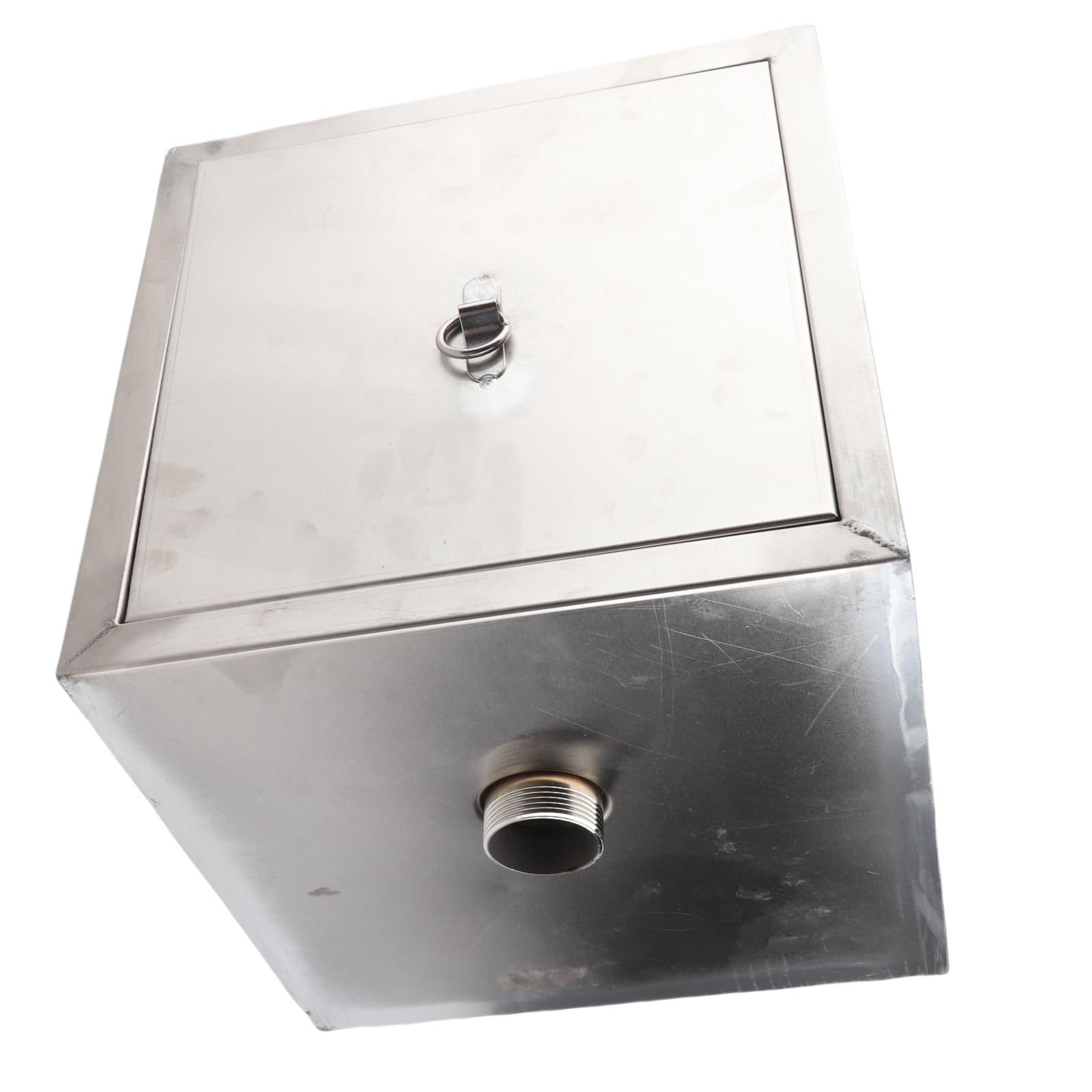 SUNGOOYUE Separador de Grasa Comercial en Construcción de Acero Inoxidable, Que Ofrece Durabilidad y Fácil Mantenimiento para Diversas Industrias, 30 X 30 X Cm