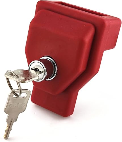 Vista 13 de Plástico, cerradura de mano Glad, con llave similar, paquete de 3