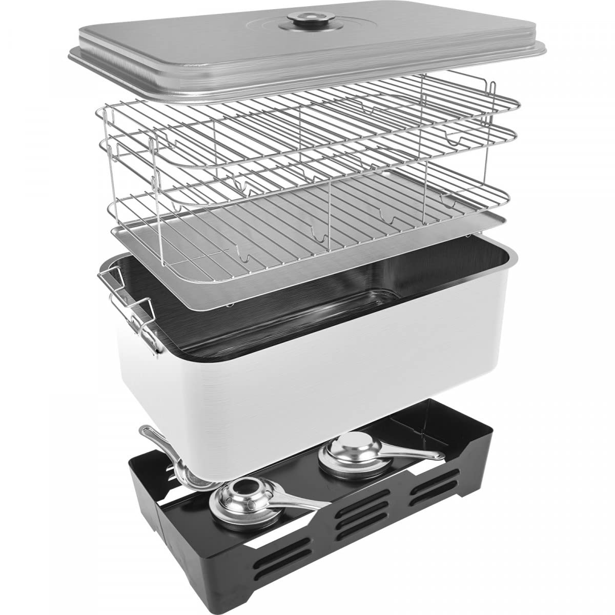 Affumicatoio sul balcone – Famiglia, Affumicatore da tavolo esterno, Affumicatore di carne, Grill, BBQ