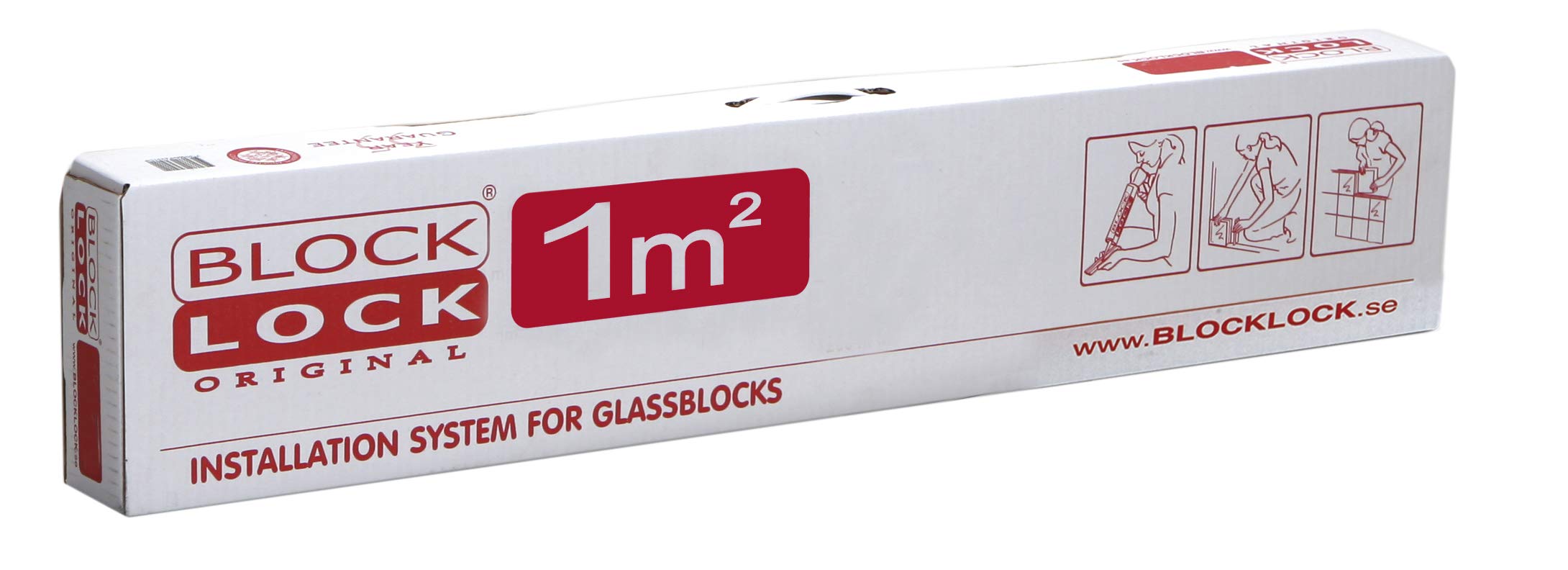 Basic Glass Block Lock Installation Kit