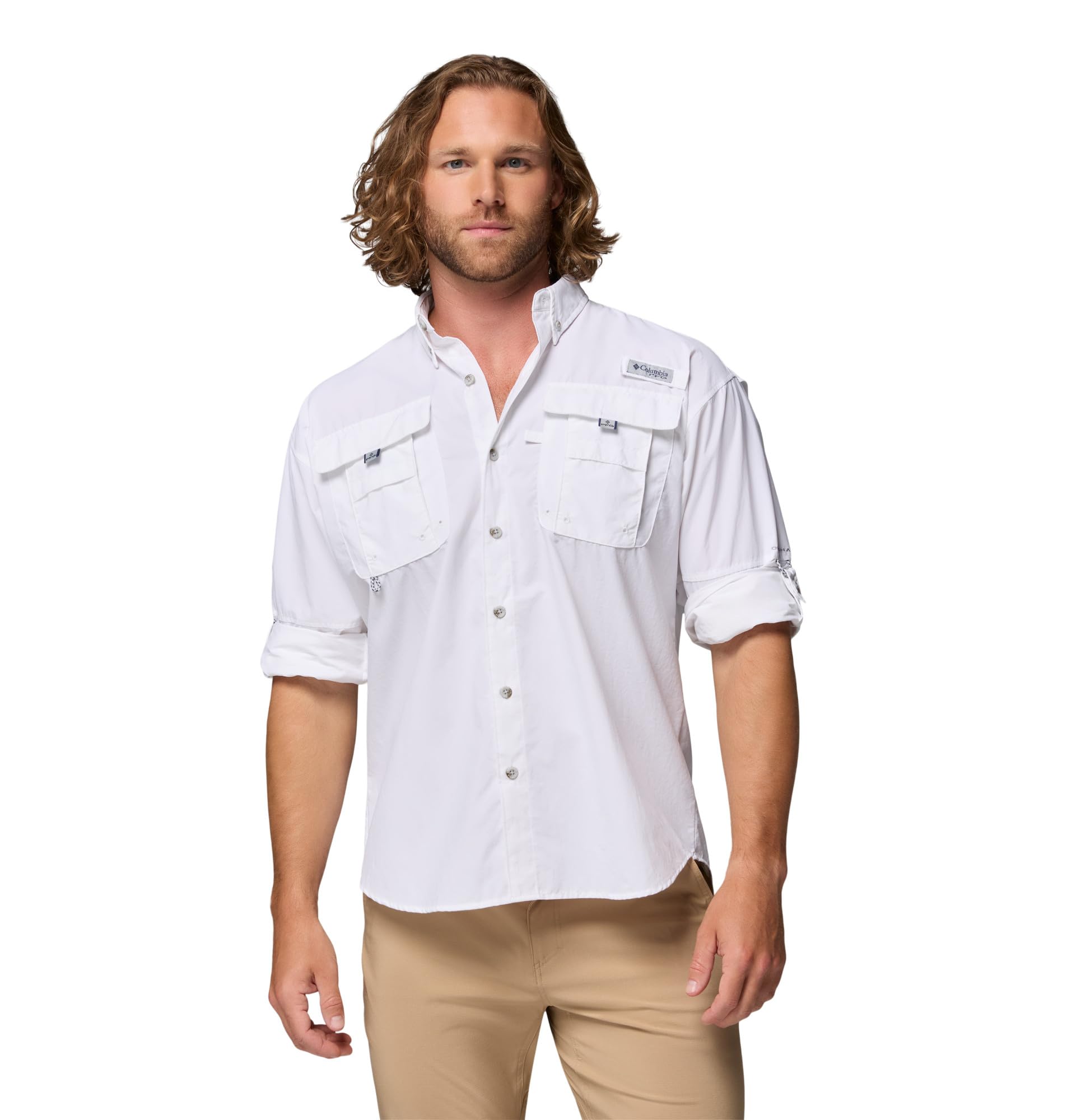 Columbia PFG Bahama II - Camisa de manga larga para hombre