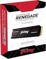 Vista 3 de Kingston Fury Renegade 1TB PCIe Gen 4.0 NVMe M.2 SSD interno para juegos con disipador de calor Listo para PS5 Hasta 7300 MB/s SFYRSK/1000G