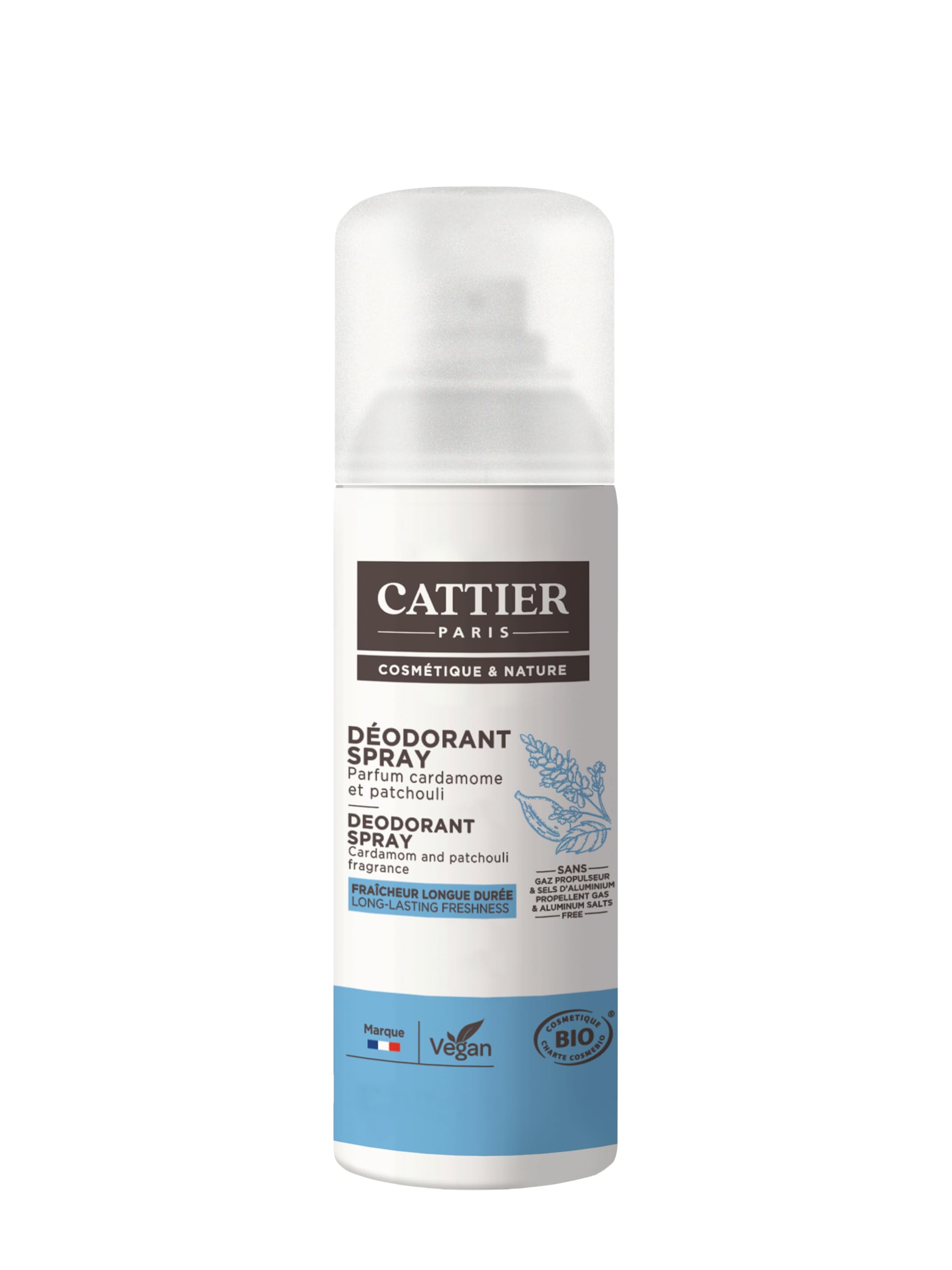 Cattier Deodorant Spray 100 ml
