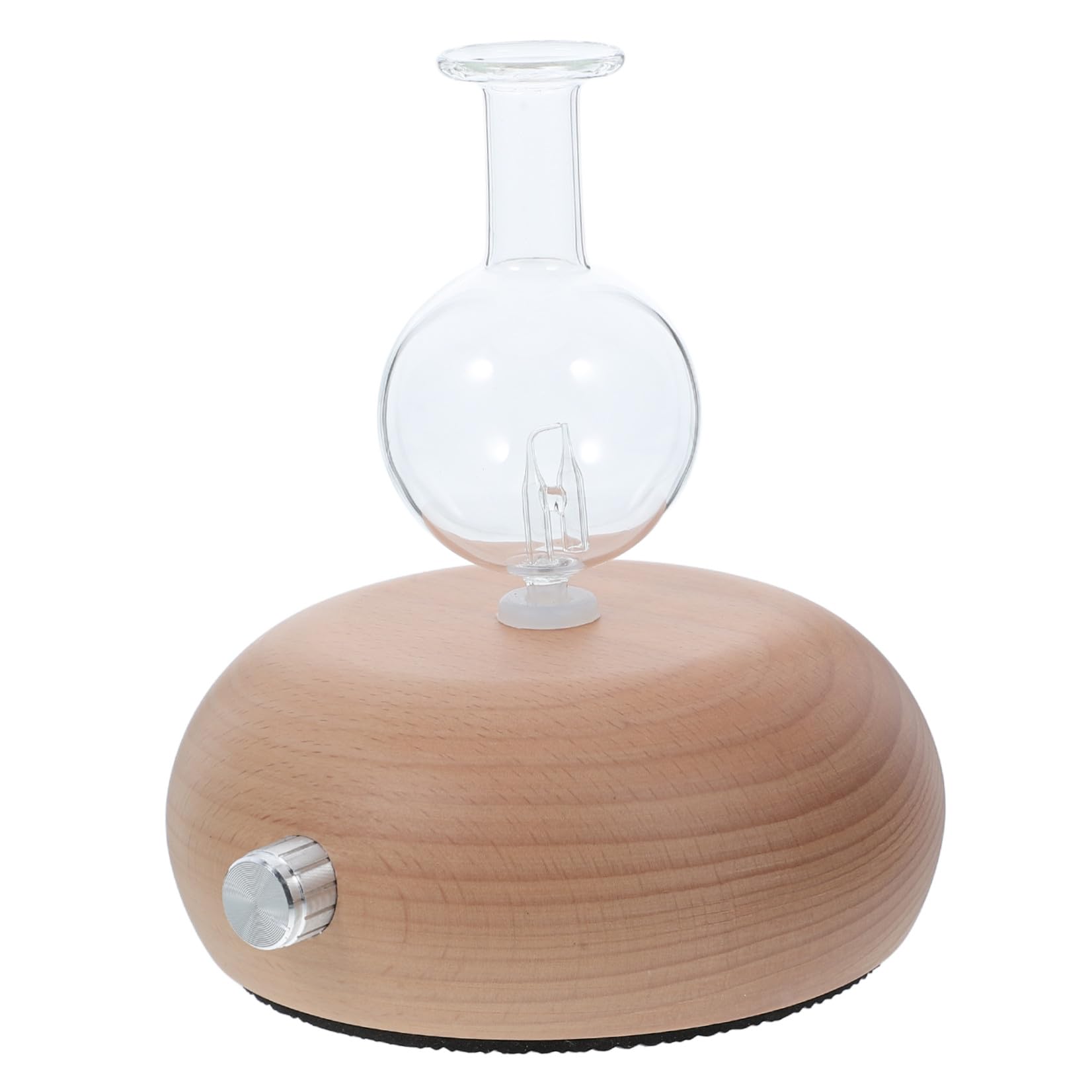 Difusor de Aceites Esenciales para Aromaterapia, Pequeño Difusor Atomizador de Madera Natural, sin Agua, Silencioso para Hogar, Oficina y Dormitorio, Máquina de Varios Estilos