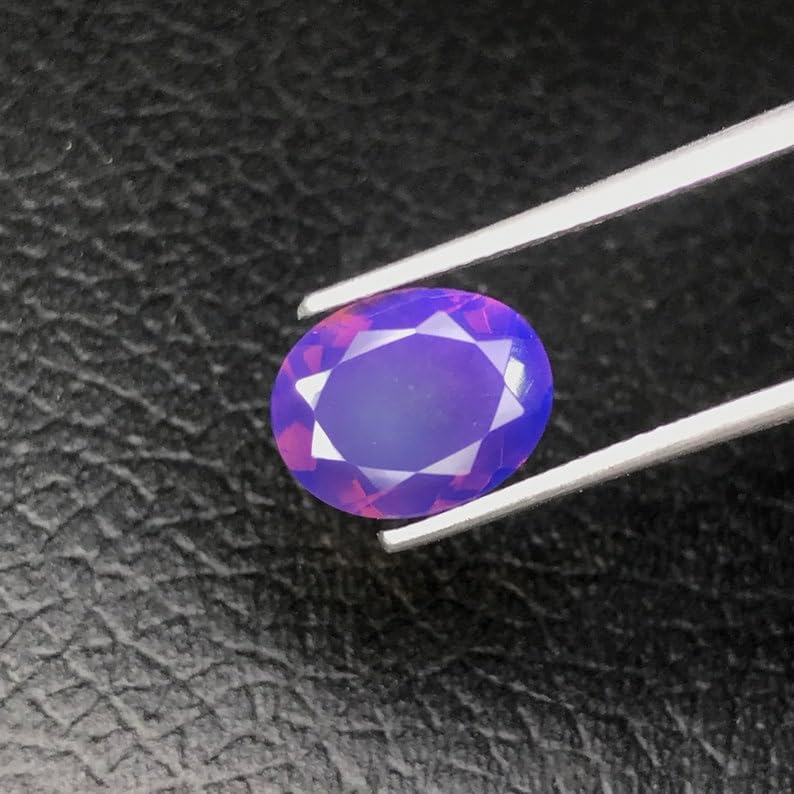 Opale éthiopienne facettée 10x8 mm évitez les fausses pierres - 6